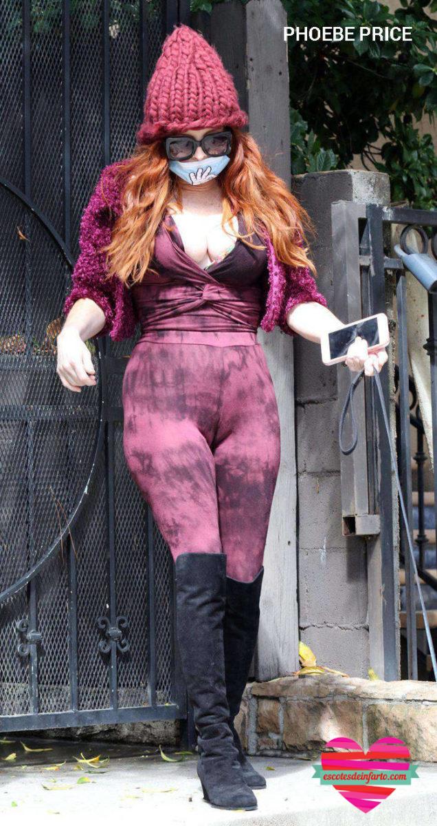 Phoebe Price ¡Absurdo Máximo! 4 Phoebe Price sale de casa con mascarilla