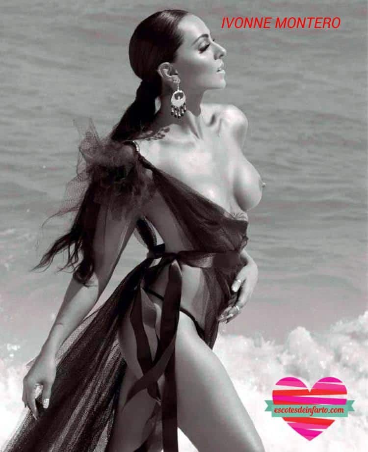 Ivonne Montero Presume su Figura 3 Ivonne Montero blanco y negro