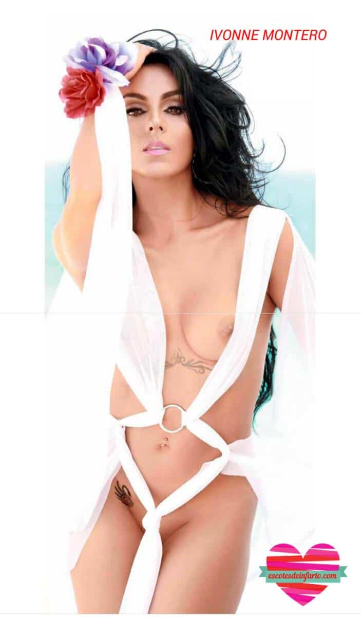 Ivonne Montero Presume su Figura 12 Ivonne Montero traje blanco