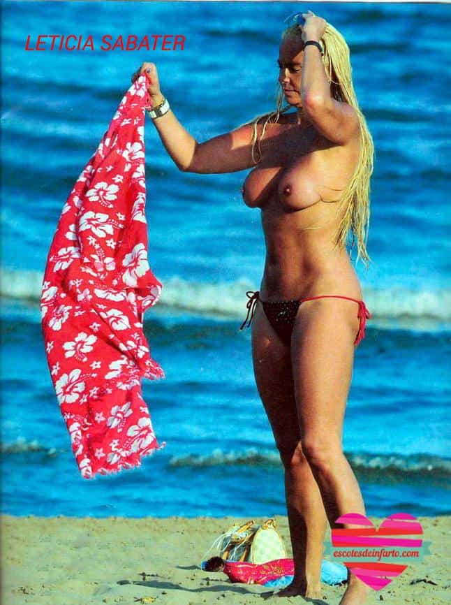Leticia Sabater Desnuda 11 Leticia Sabater topless