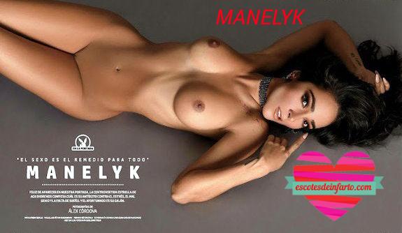 Manelyk Muestra su Cuerpo 6 Manelyk tumbada desnuda